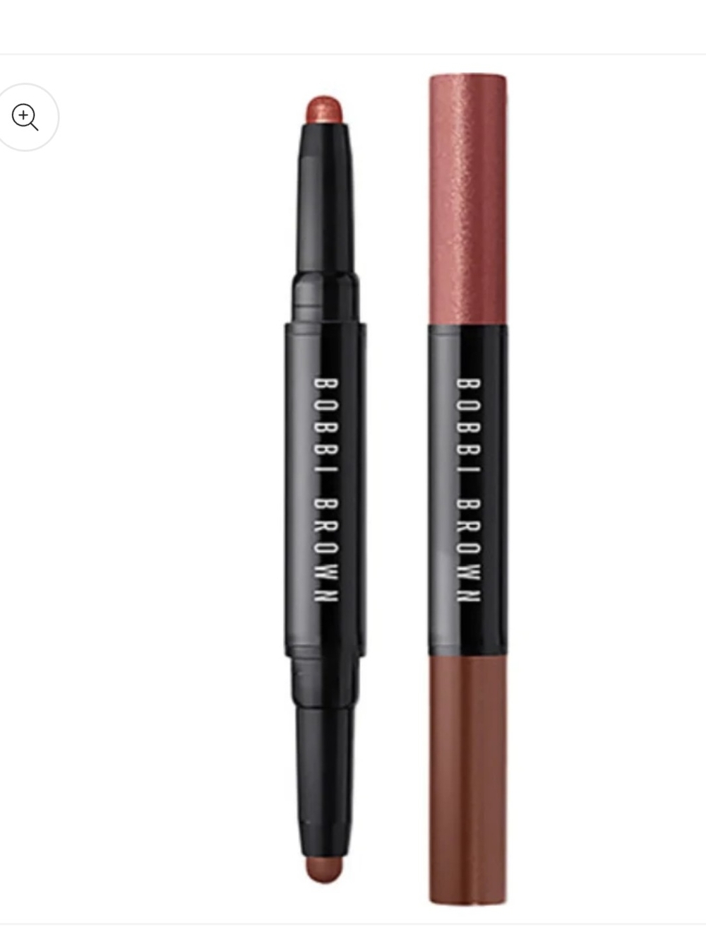 Bobbi Brown Dual Ended Long Wear Cream Shadow Stick In Rusted Pink & Cinnamon.
